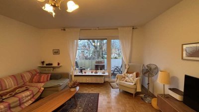 Vollmöblierte 3 Zimmer Wohnung in München Harlaching am Theodolindenplatz