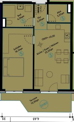 Geschmackvolle 2-Zimmer-Wohnung mit gehobener Innenausstattung in Hamburg Bramfeld