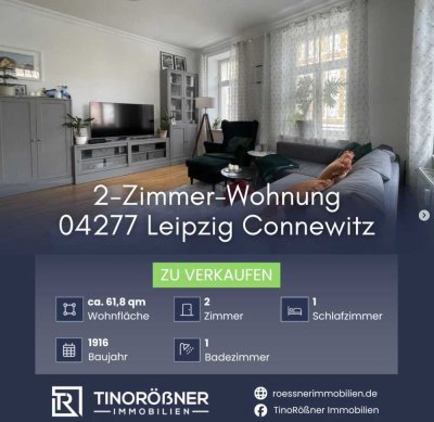 *Connewitz* Stilvolle 2-Zimmer-Wohnung als Kapitalanlage