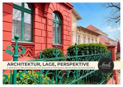 Historischer Altbaucharme in Toplage der Jägervorstadt. Wohnen mit Kultur, Ruhe und Perspektive