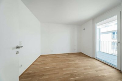 HELL >> Nordöstliche Balkonwohnung mit moderner Ausstattung >> Erstbezug mit idealer Verkehrsanbindung
