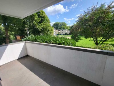 + Erdgeschosswohnung renoviert in attraktiver Rheinlage +