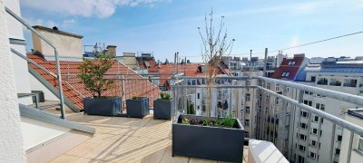 Charmante Maisonette-Wohnung mit großer Terrasse im begehrten 9. Bezirk PRIVATVERKAUF