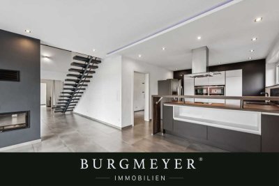 LOHNE-WIETMARSCHEN: Exklusive Maisonettewohnung im Zweifamilienhaus & schöner Siedlungslage