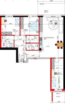 4 OG / 4 Zimmer / 121 qm / WHG 21