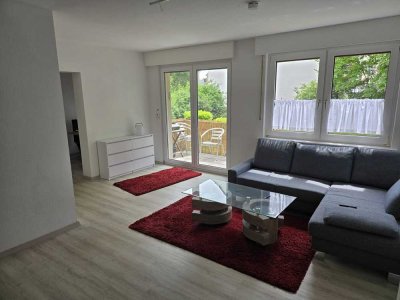 Porz-Grengel: top sanierte 1-Zi-Whg mit Balkon + TG-Stellplatz - voll möbliert / in Flughafennähe