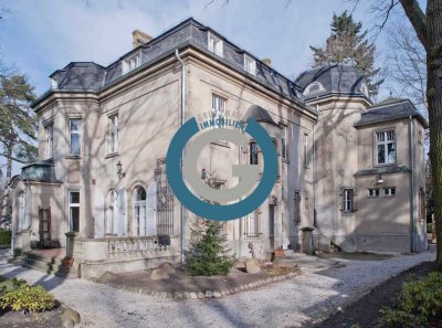 VILLA SCHWANENHOF - EINZIGARTIGES, NEOBAROCKES ANWESEN - PARKÄHNLICHER  GARTEN MIT SALZWASSER-POOL