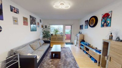 Charmante 2-Zimmer-Wohnung mit 2 Balkonen, Dachboden & Top-Vermietung