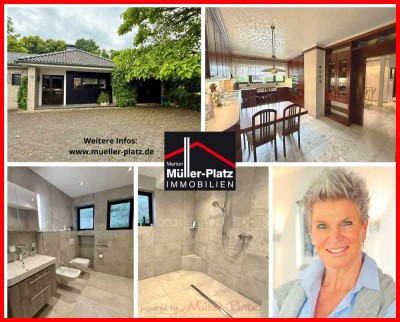 Großer Garten, Garage und Wintergarten:
Stilvoller Bungalow mit viel Platz & Top-Raumaufteilung!