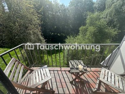 Tauschwohnung: Tausche 2 Zimmer Wohnung im Grünen gegen 2-3 Zimmer