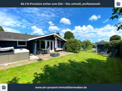 Gehobenes Erholungsparadies nur 200 Meter vom Meer entfernt - Saniertes Wochenendhaus in Hohenfelde