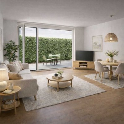 Bald bezugsfertig - Schöne 3-Zimmer EG Wohnung