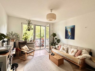 Gut geschnittene 2-Zimmer-Wohnung mit Balkon