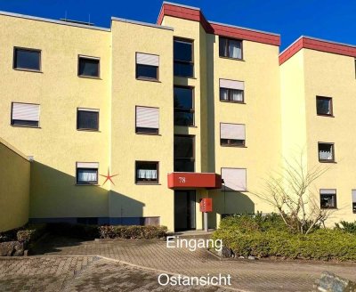 Sehr gepflegte 2,5-Zimmer-Wohnung in Top-Lage mit Terrasse, Garten,Garage in Ro...