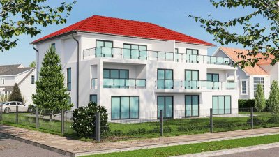 Hochwertige Neubau Penthouse-Wohnungen mit EBK und großer Dachterrasse in Südausrichtung