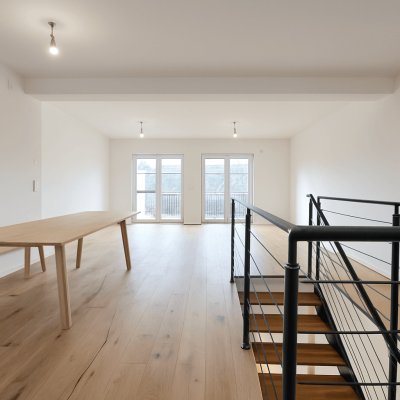 Topdachgeschossmaisonette mit zwei Terrassen beim Floridsdorfer Spitz