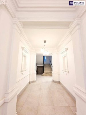 Stilvoll wohnen, Ruhe genießen - Ein Altbaujuwel mit Loggia! Erstbezug mit Stil! Rundum saniertes Altbauhaus + Ideale Raumaufteilung! Jetzt zugreifen!