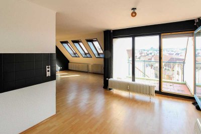 Sonnige DG- Wohnung über den Dächern von Beilstein