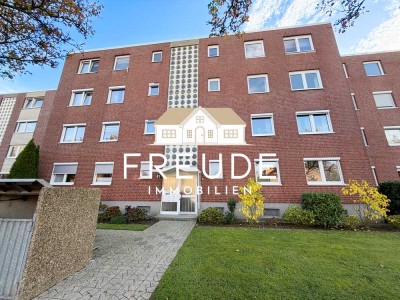 *FAKTOR 14* ERDGESCHOSSWOHNUNG MIT LOGGIA IN RHEINDALEN, ERBPACHT, ERBPACHTZINS BEREITS BEGLICHEN