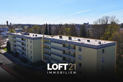 ** Lichtdurchflutete 2 ZKB mit zwei Balkonen in City Lage von Ingolstadt **