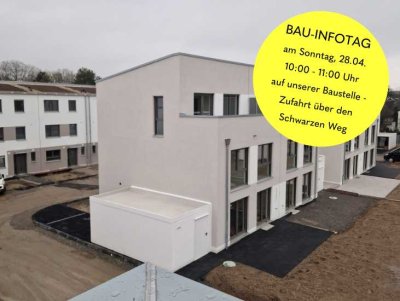 Wo Neu und Bau unter einem Dach wohnen - Neubau-Doppelhaushälfte in Duisburgs grünem Westen!