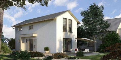 Modernes Ausbauhaus in ruhiger Wohngegend mit nachhaltigem Design und individuellen Gestaltungsmögli
