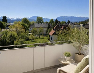 Wohnung in exklusiver Lage mit Balkon und Bergblick