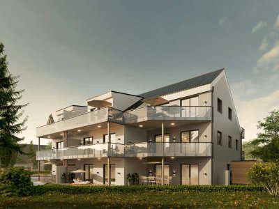 Inkl. Förderung KFW: 4-Zimmer-Eigentumswohnung im DG, 2 Balkone....inkl. Grundriss für 2 Einheiten
