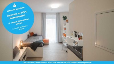 Mietbeginn im März – 1 Monat Nebenkosten geschenkt! Möbliertes City-Apartment in Hannover!