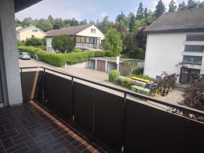 Helle, ruhige & teilmöblierte 2-Zi-Whg mit Südbalkon, Garage