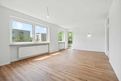 Möchtest auch du einfach einziehen und dich wohlfühlen? Renovierte 3 1/2- Zimmer-Wohnung!