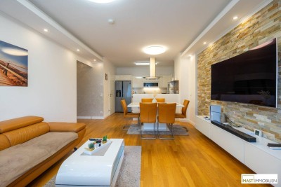NEUER PREIS 498.000,-- € / Optimal aufgeteilte 3 Zimmer Garten Wohnung in ausgezeichneter Lage / Ruhelage