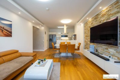 AKTIONSPREIS - 449.000,-- € / 3 Zimmer Gartenwohnung inkl. hochwertiger Einbauküche in Bestlage + NEU PHOTOVOLTAIK