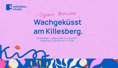 Open House Do., 12.3. I Modernes Wohnen am Killesberg | 2,5 Zimmer mit Traumterrasse