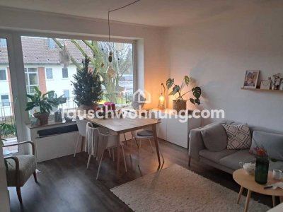 Tauschwohnung: 3 Zi Whg mit Balkon und Gemeinschaftsgarten mit Aaseenähe
