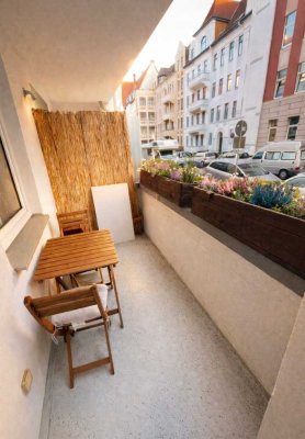 Möblierte 2 Zimmer Wohnung mit Balkon in der List