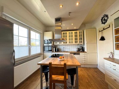 PROVISIONSFREI! Fachwerkhaus mit Gewerbeanbau & Halle | Traumgrundstück | Energie B (71,6 kWh)