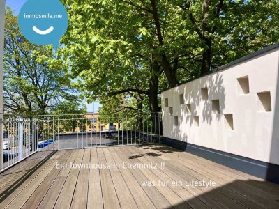 2-Zimmer • Terrasse • modern • Haus • zur Miete • Fußbodenheizung • Maisonette • in Chemnitz