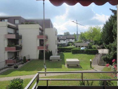 Helle 1-Zimmer-Wohnung mit Balkon, EBK und Pool/Sauna