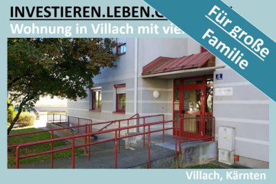 WOHNUNG IN VILLACH MIT VIEL PLATZ