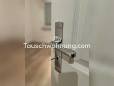 Tauschwohnung: Neubau mit Tiefgarage