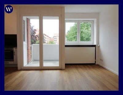 Einziehen und Wohlfühlen! City-Apartment mit Balkon + Einbauküche + modernes Duschbad + Aufzug