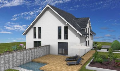 Provisionsfrei - 4 Doppelhaushälften, Preis incl. Grundstück und Keller!