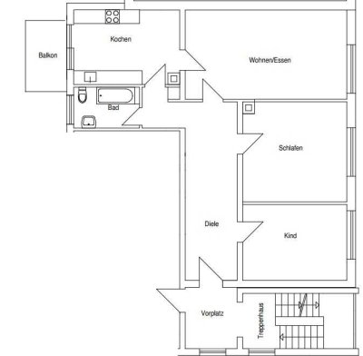 Erstbezug nach vollumfänglicher Sanierung mit Balkon: attraktive 3-Zimmer-Wohnung in Speyer