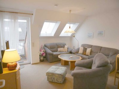 Direktes Zentrum von Büsum: 3- Zimmer DG Wohnung in gepflegter Wohnanlage