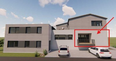 2-Zi-Balkon-Wohnung 69m² EG - ruhig, barrierefrei - ERSTBEZUG (4)