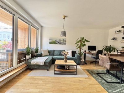 STILVOLL MÖBLIERTE 3 ZIMMER MIT LOGGIA NAHE U4 UND U6