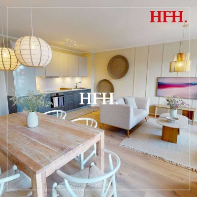 Zur Miete -Wunderschöne möblierte 2-Zimmer-Wohnung mit offener Wohnküche-