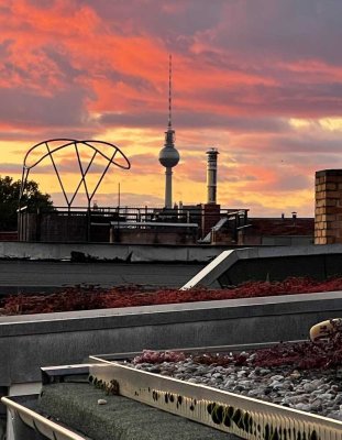 traumhafte 4- Zi.-DG - Whg, Terrasse+ Balkon, Aufzug, große Wohnküche m. EBK, 2 Bäder, 2 Eingänge
