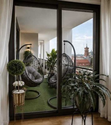 Luxus-Apartment mitPanoramablick – Berlin-Mitte